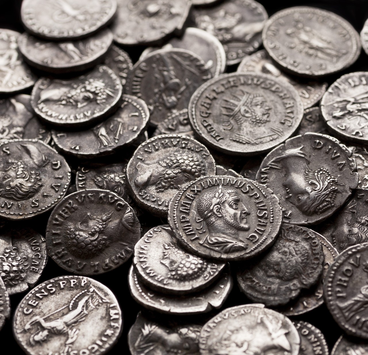 古罗马的真迹银币