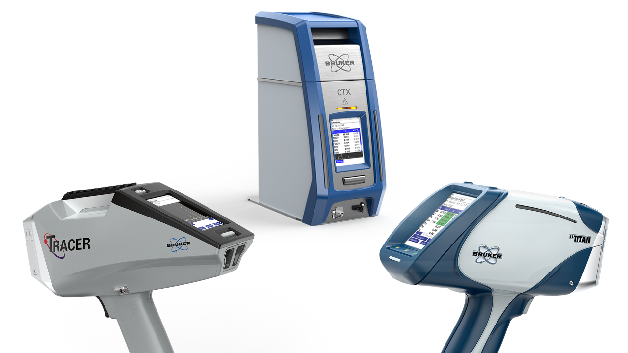 Handheld and mobile XRF spectrometers from Bruker