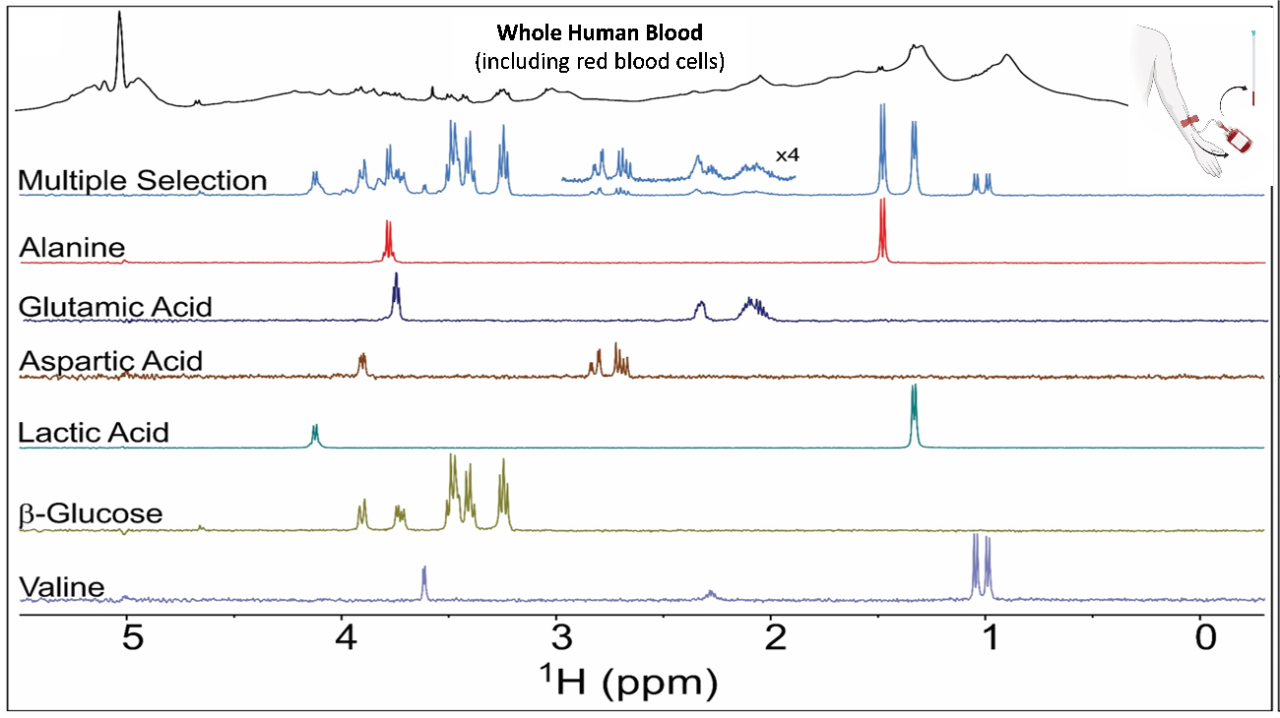 DREAMTIME NMR波谱学:改进检出限的目标多化合物选择