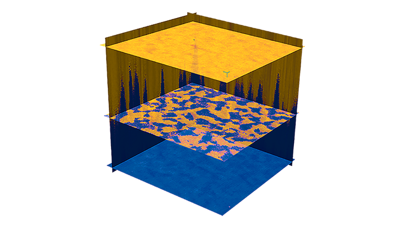 AFM data cube model