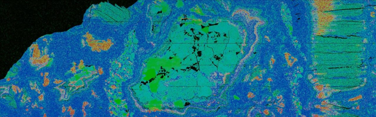 SEM EDS元素分布地图