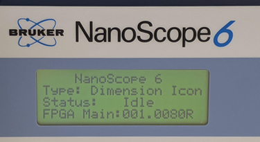NanoScope 6控制器显示