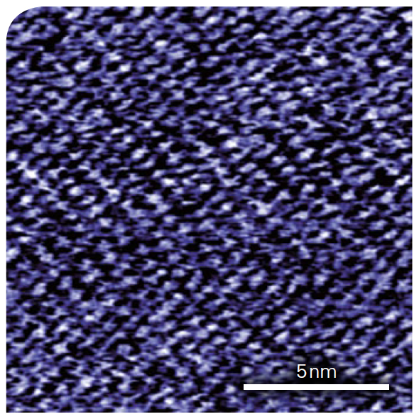 NanoWizard纳米科学-方解石上的原子晶格分辨率
