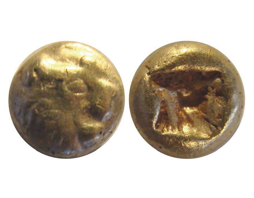 阿利亚提斯金币(约公元前610-561年)