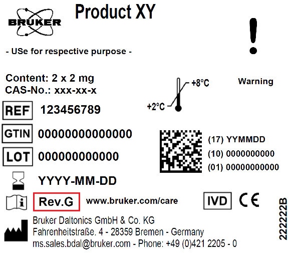 For IVD products, both please use the revision that is stated on your product label.